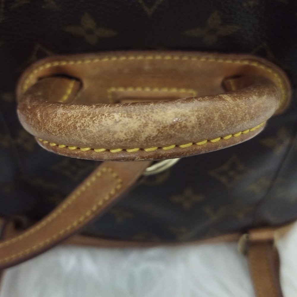 SOLD SOLD EUC LV Vintage Montsouris MM Backpack (w/ Dust Cover & Box) - Picture 14 of 16